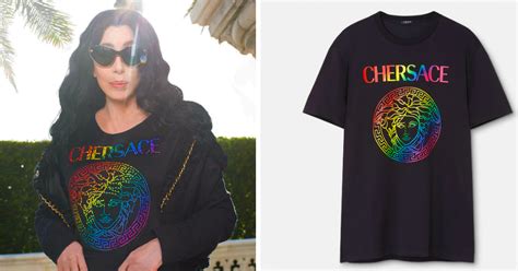 versace cher collab|VERSACE.